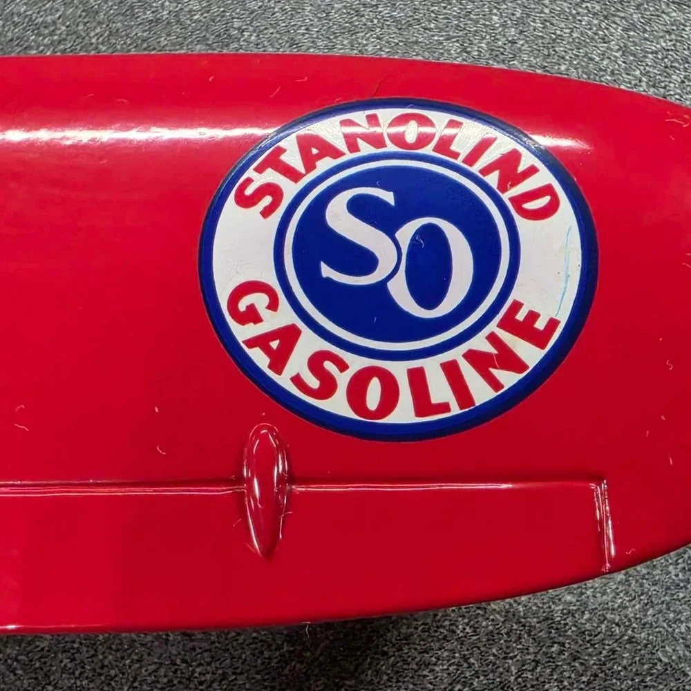 Standard Oil Co Airplane Diecast Red Excellent Stanolind Gasoline A-01